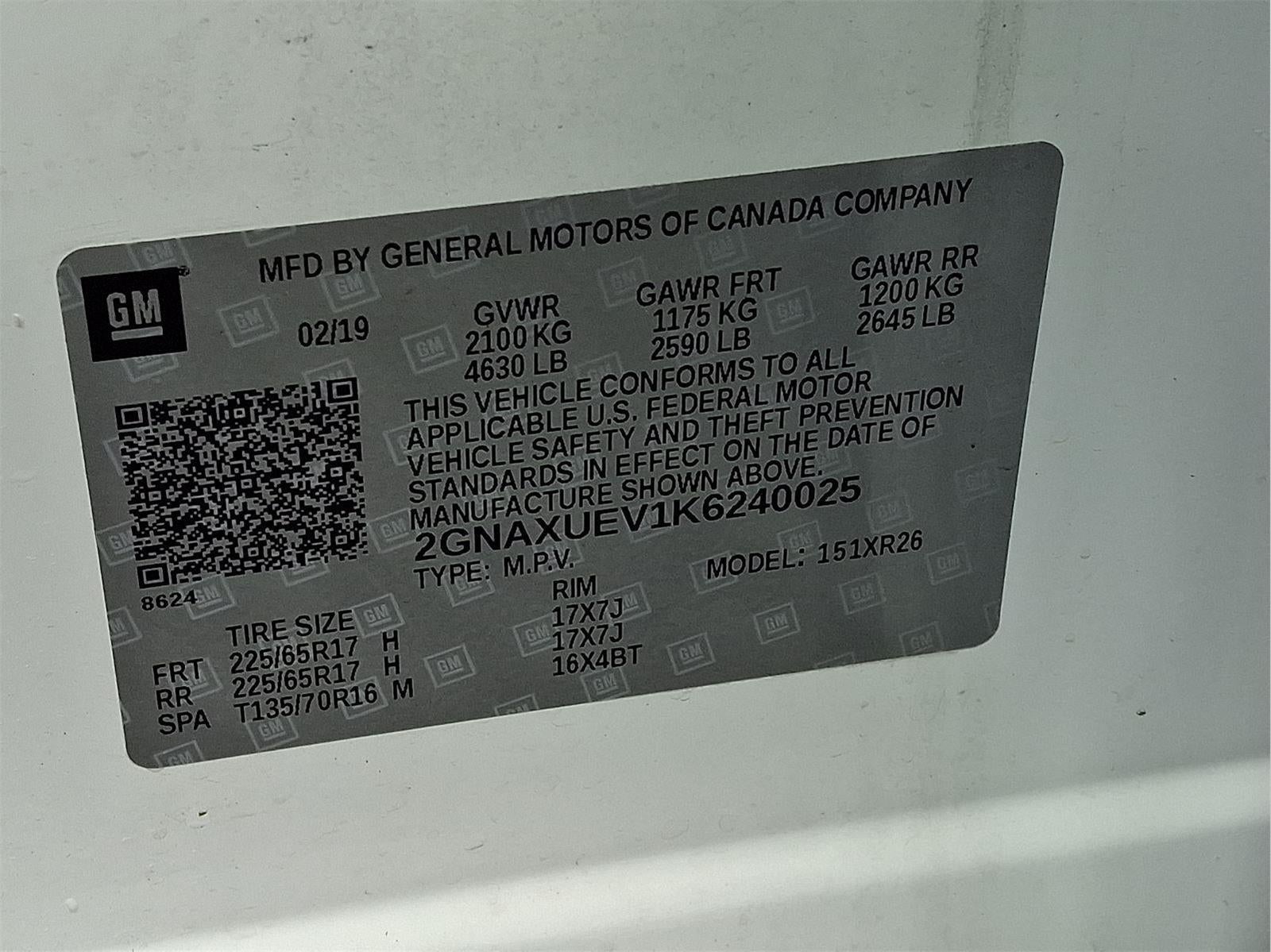 2019 Chevrolet Equinox LT