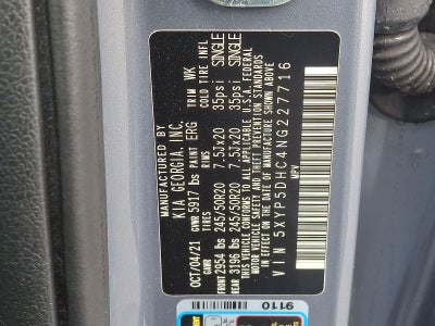 2022 Kia Telluride SX