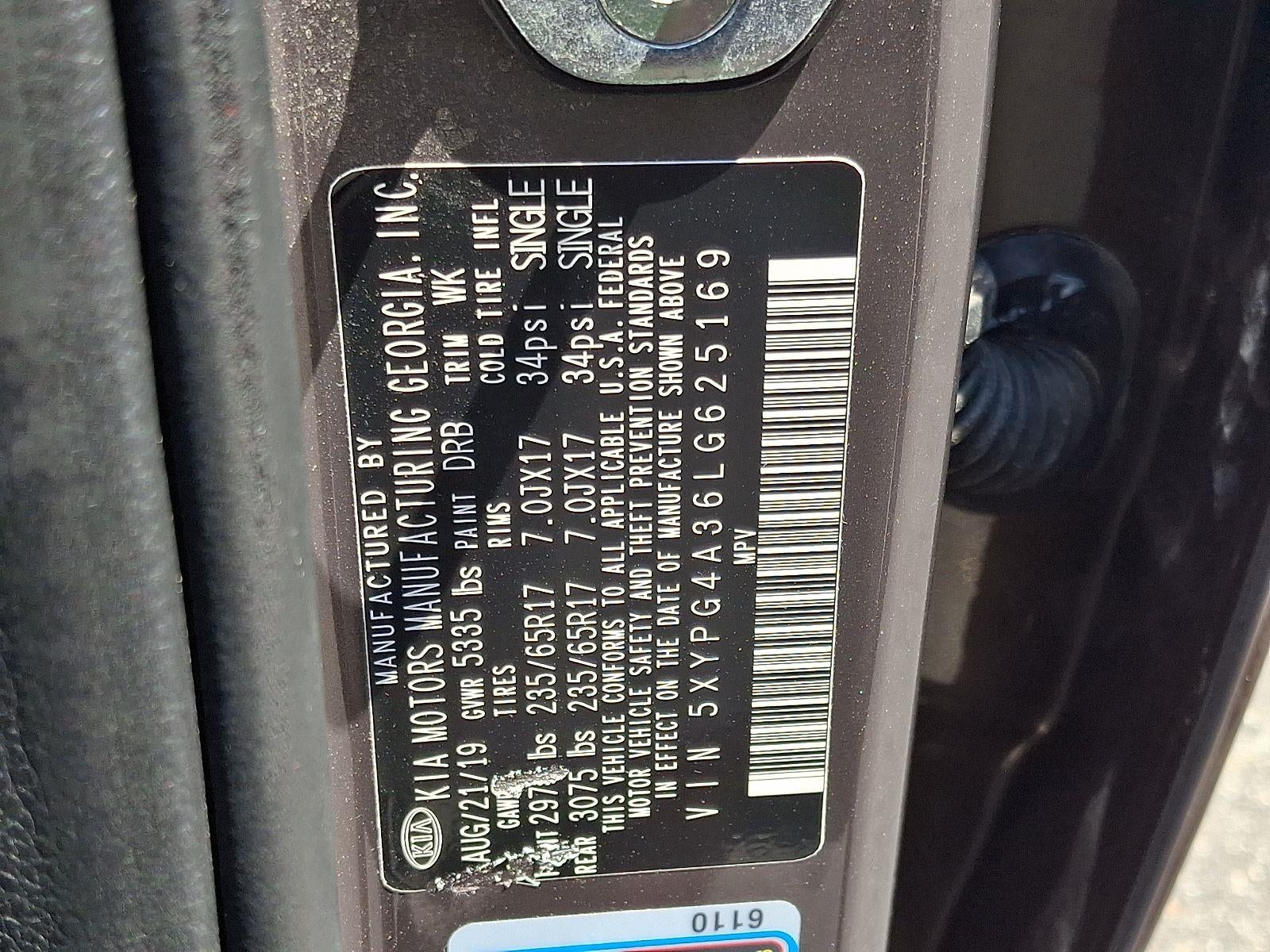 2020 Kia Sorento LX