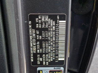 2017 Hyundai Santa Fe Sport 2.4L