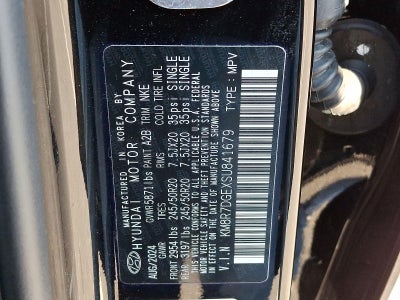 2025 Hyundai Palisade Calligraphy Night Edition