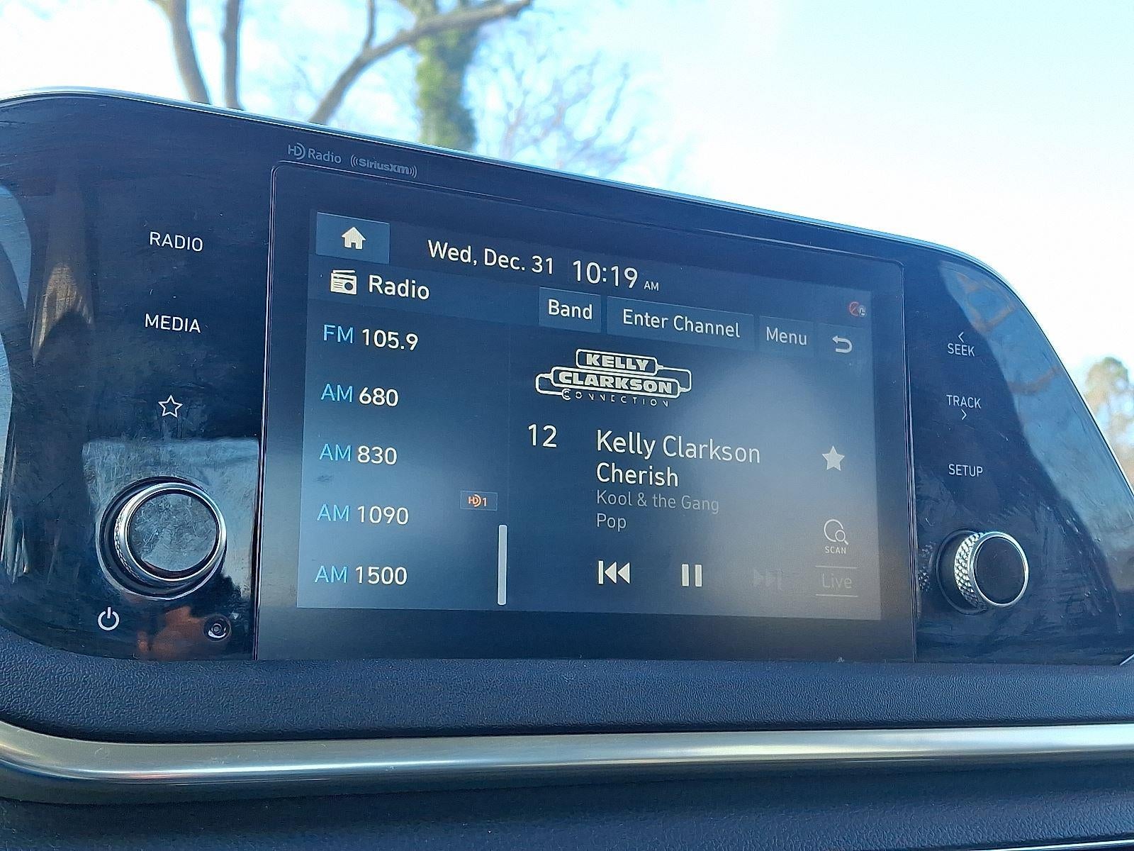 2021 Hyundai Sonata Hybrid Blue