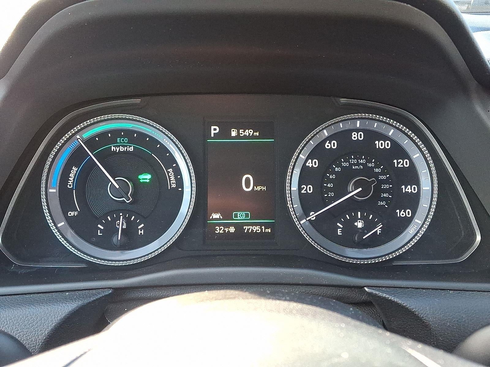 2021 Hyundai Sonata Hybrid Blue