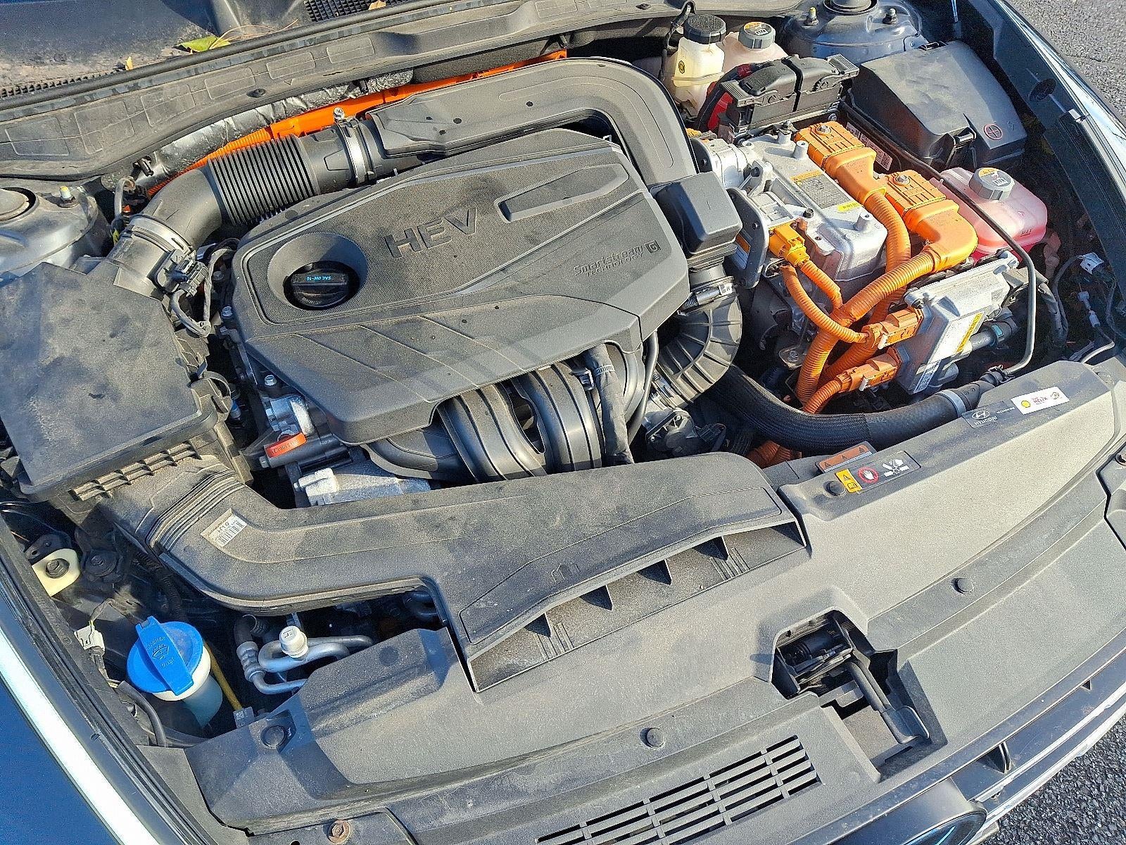 2021 Hyundai Sonata Hybrid Blue