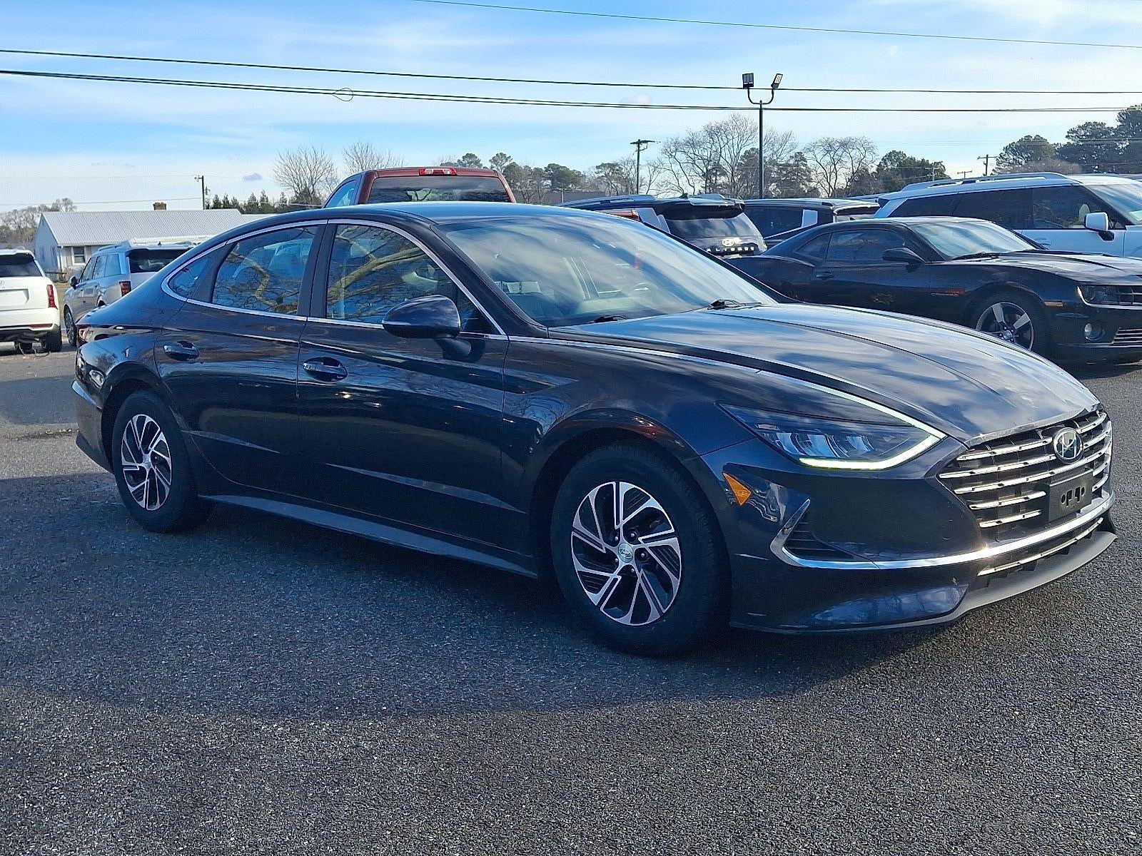 2021 Hyundai Sonata Hybrid Blue