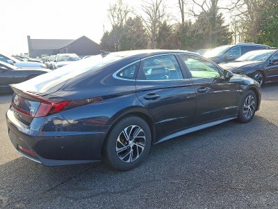 2021 Hyundai Sonata Hybrid Blue