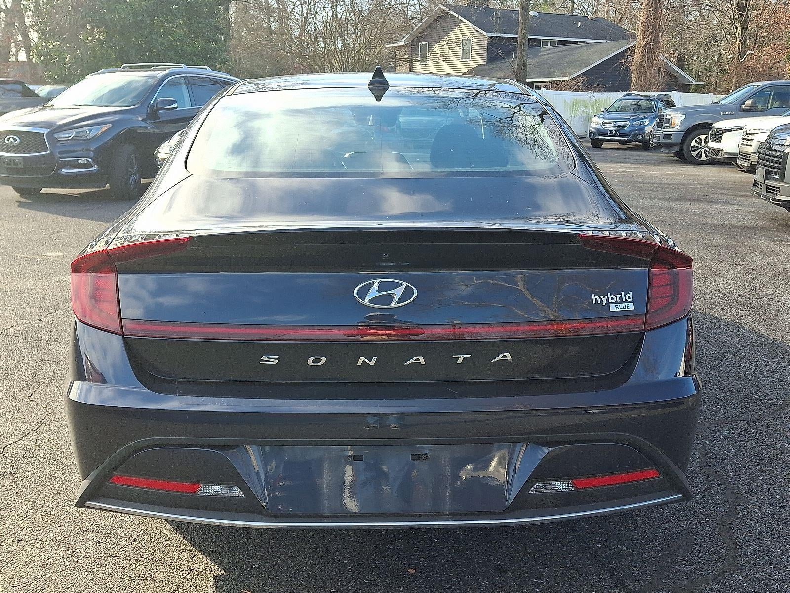 2021 Hyundai Sonata Hybrid Blue