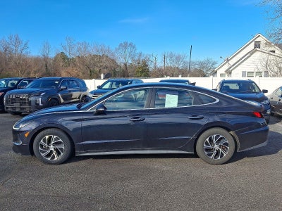 2021 Hyundai Sonata Hybrid Blue