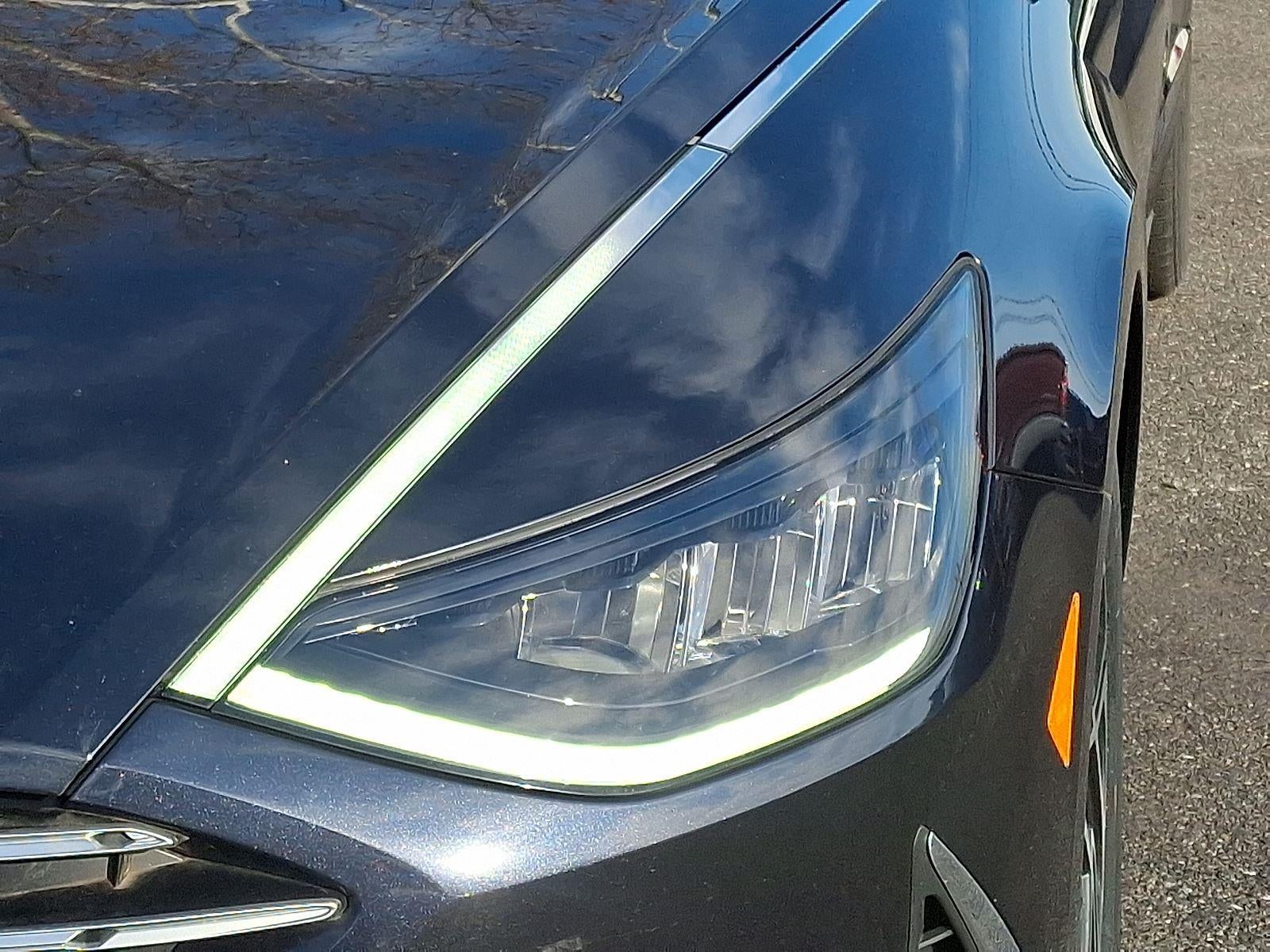 2021 Hyundai Sonata Hybrid Blue