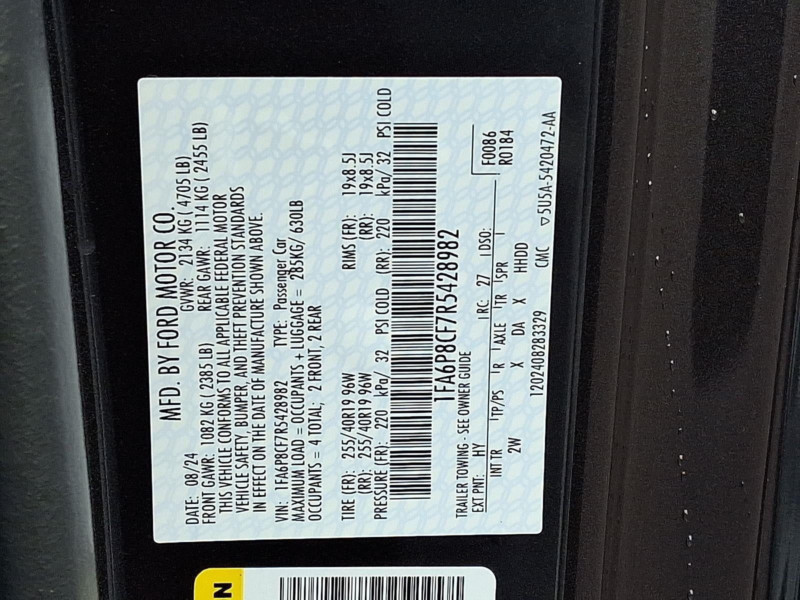 2024 Ford Mustang GT