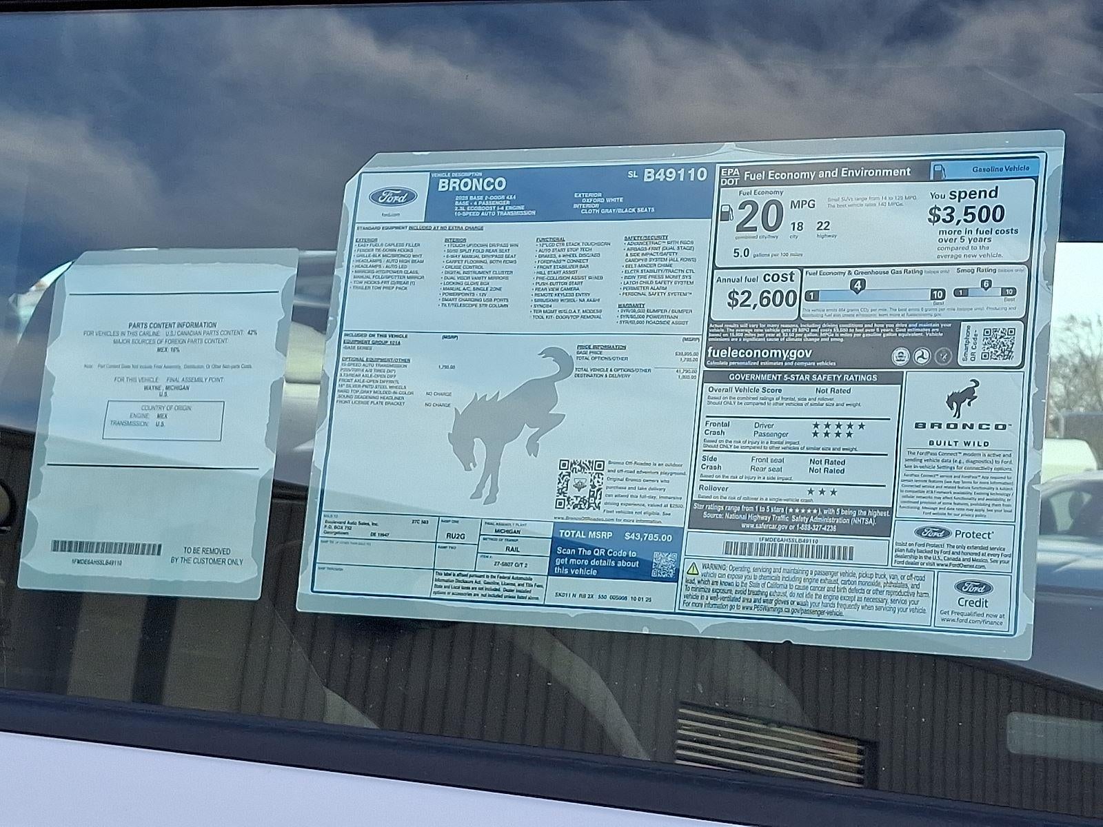 2025 Ford Bronco Base