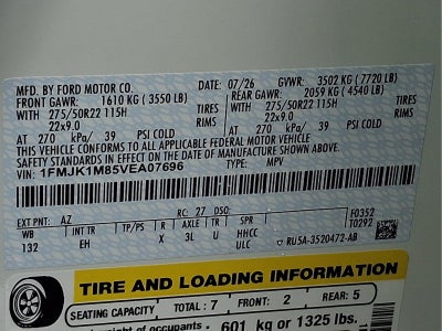 2027 Ford Expedition Max Platinum
