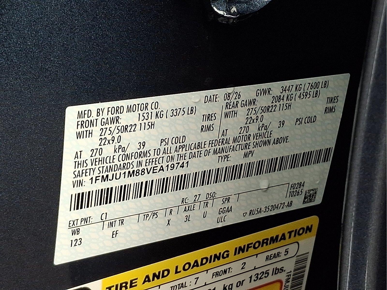 2027 Ford Expedition Platinum