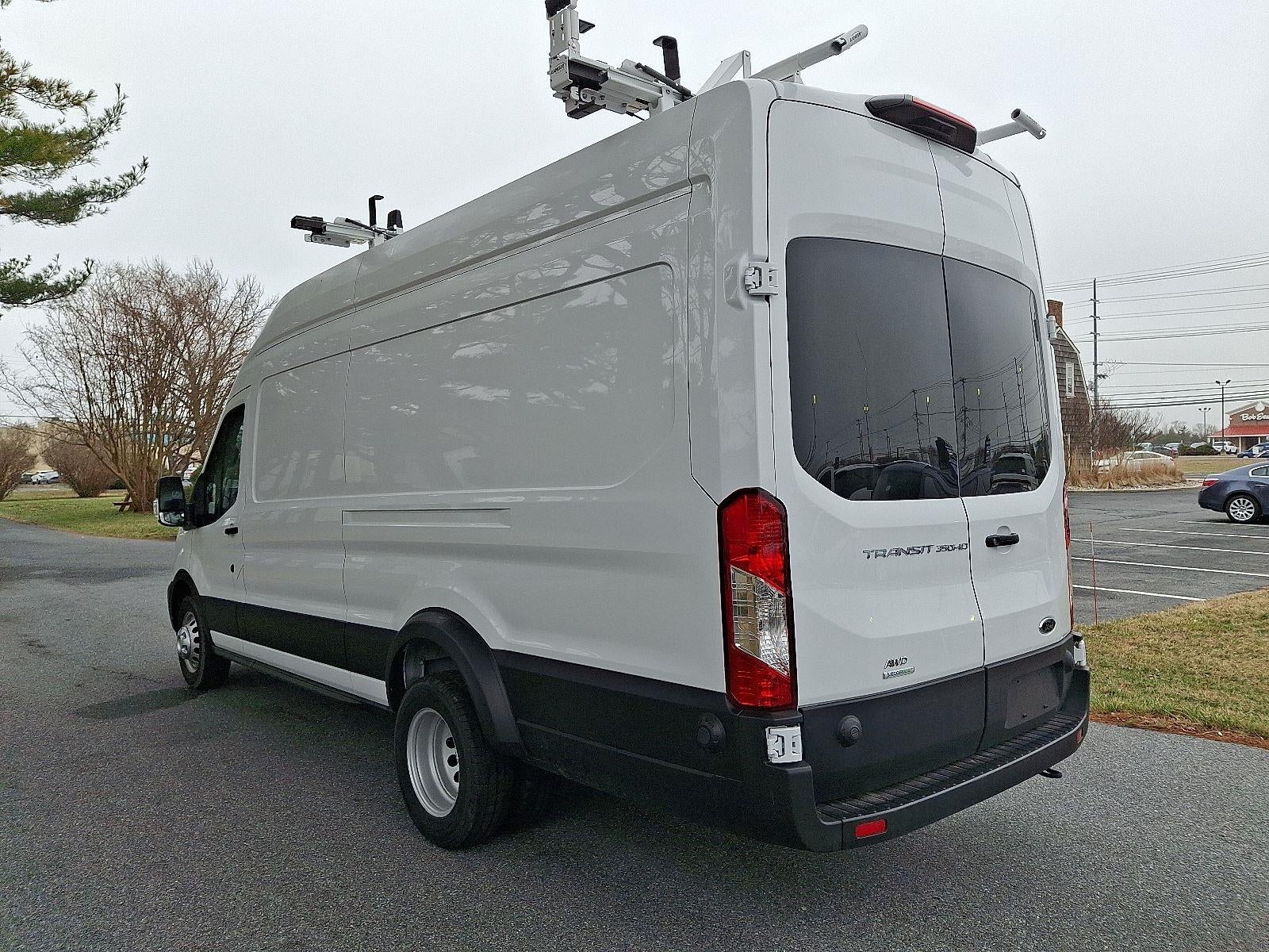 2024 Ford Transit Cargo Van T-350 HD 148" EL Hi Rf 9950 GVWR DRW AWD