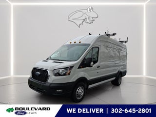 2024 Ford Transit Cargo Van T-350 HD 148" EL Hi Rf 9950 GVWR DRW AWD