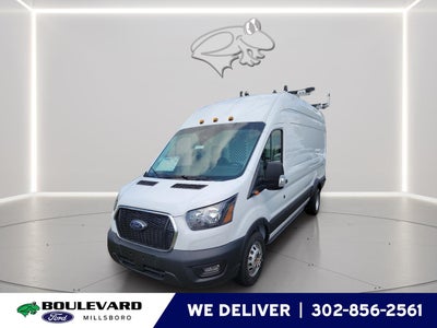2024 Ford Transit Cargo Van T-350 HD 148" EL Hi Rf 9950 GVWR DRW AWD