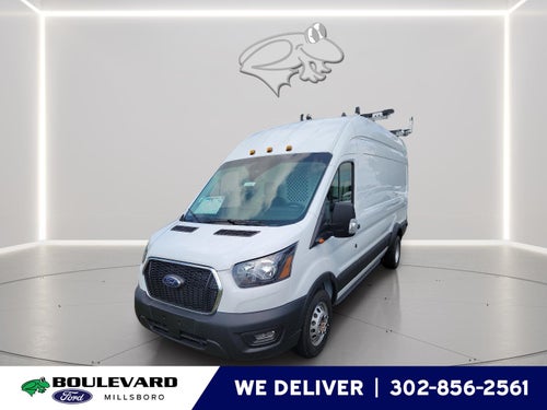 2024 Ford Transit Cargo Van T-350 HD 148" EL Hi Rf 9950 GVWR DRW AWD