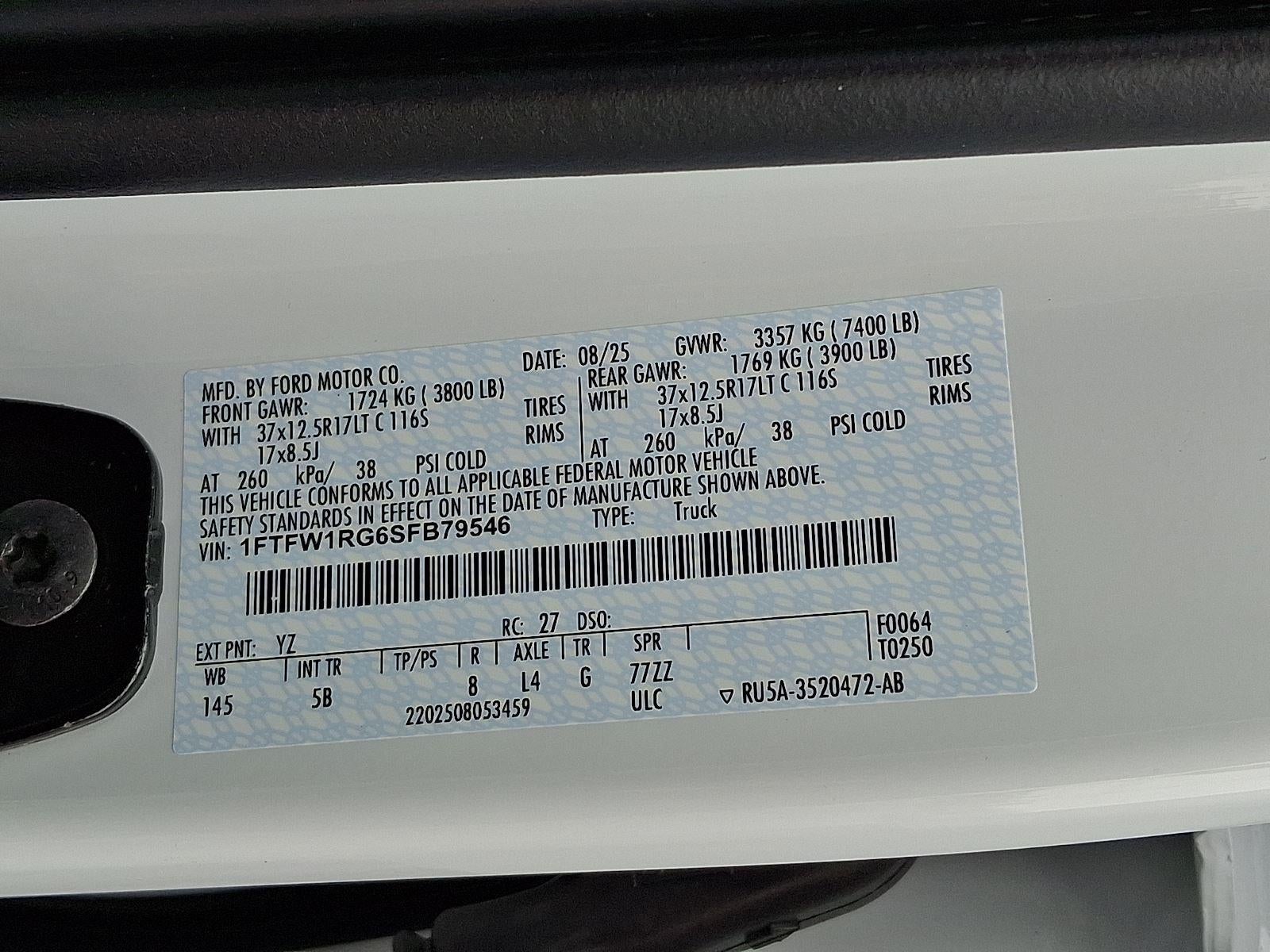 2025 Ford F-150 Raptor