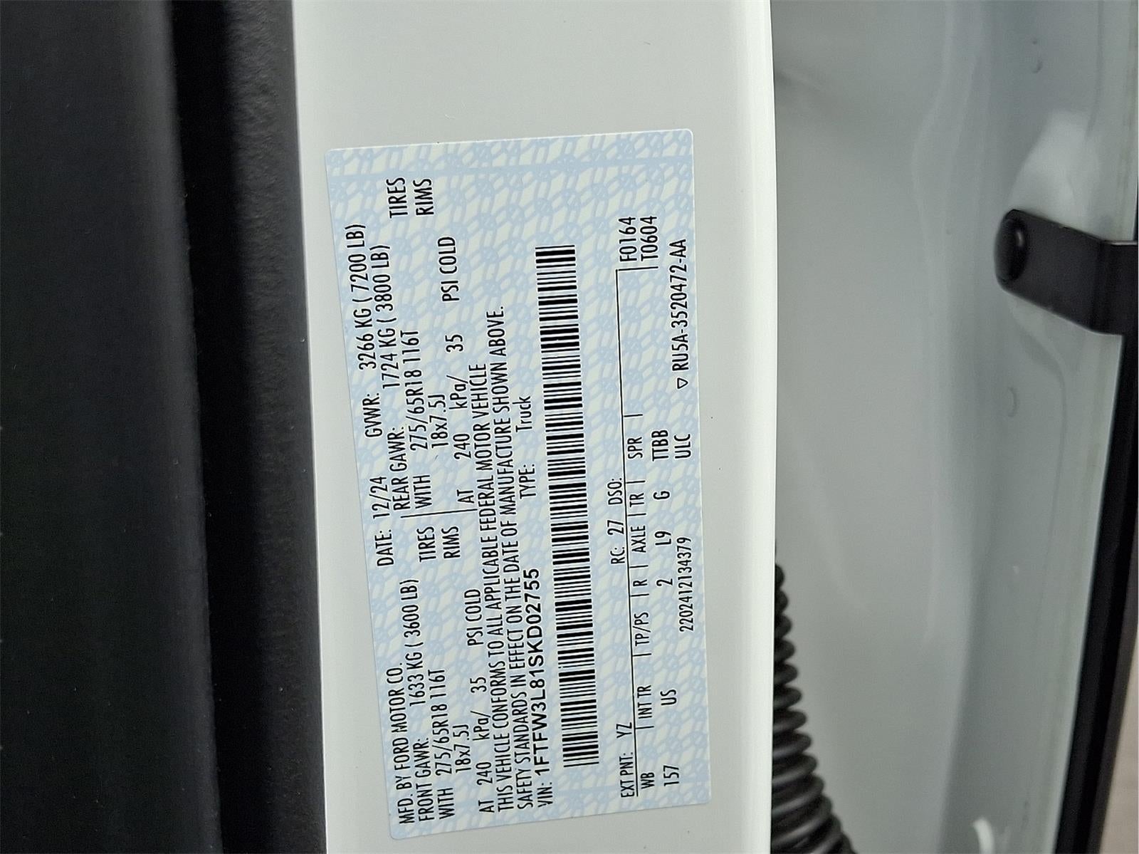 2025 Ford F-150 XLT