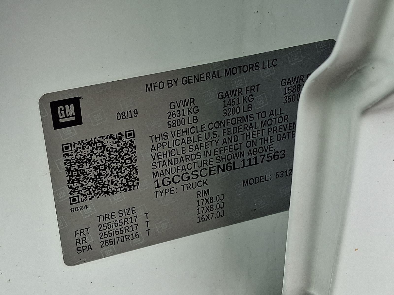 2020 Chevrolet COLORADO LT