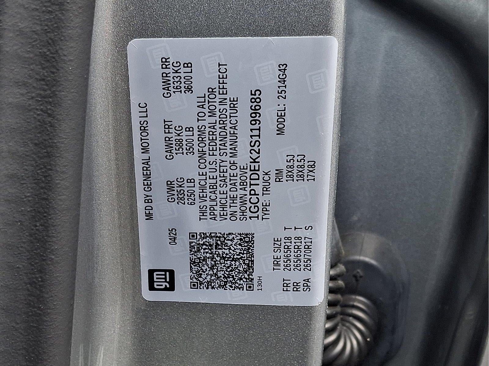 2025 Chevrolet Colorado 4WD Z71