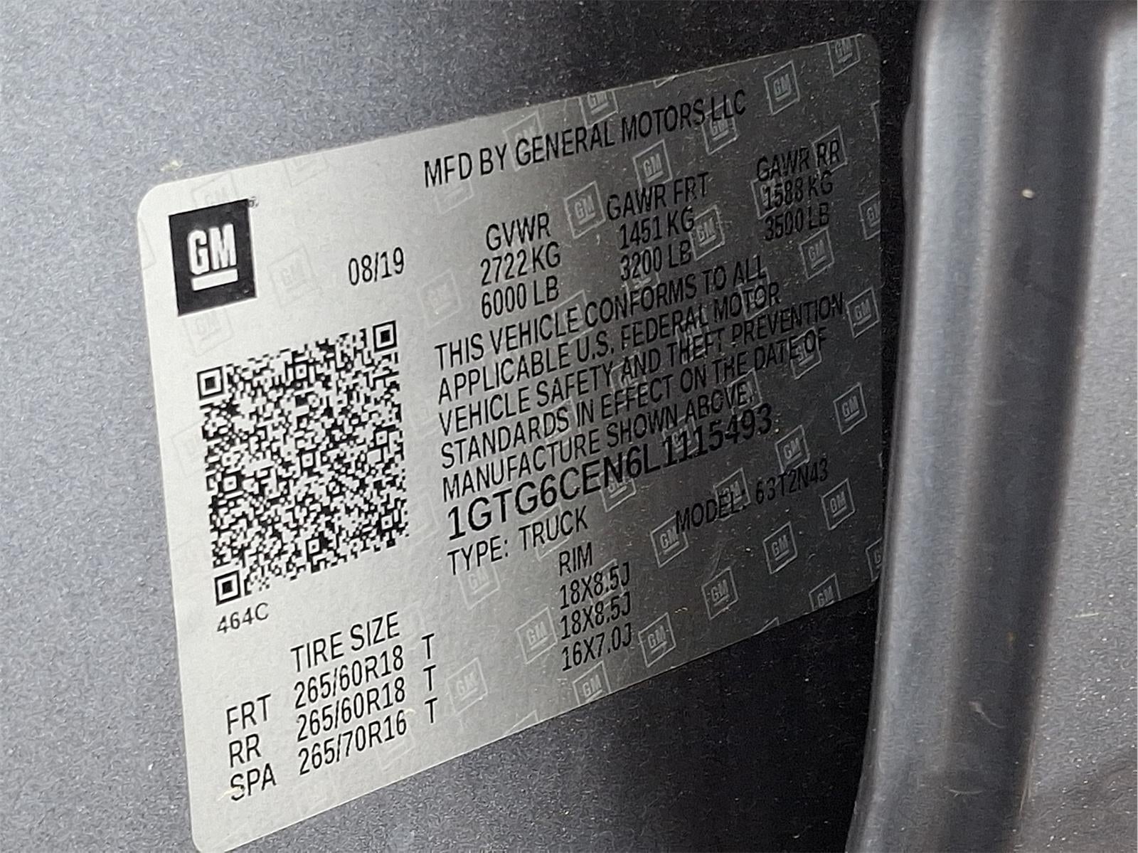 2020 GMC Canyon 4WD SLE