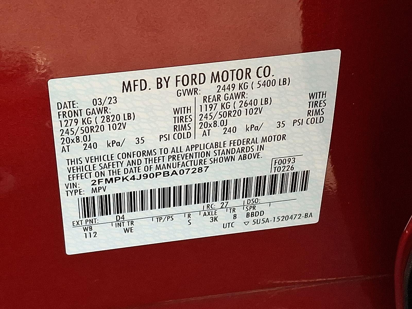 2023 Ford Edge ST-Line