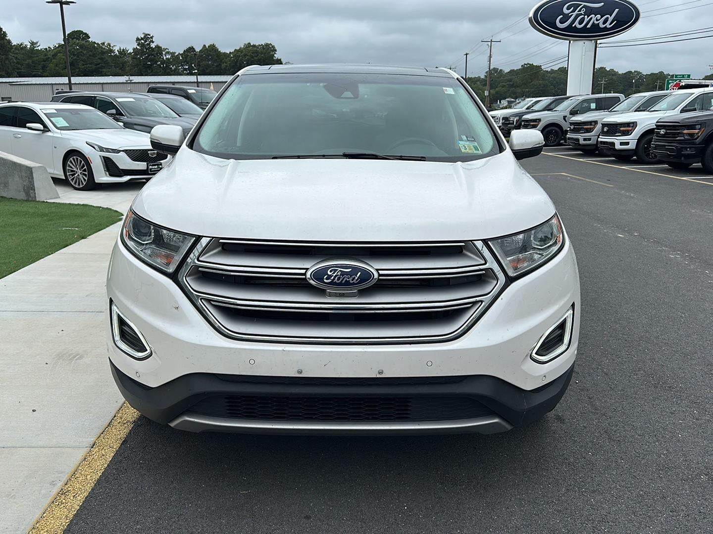 Used 2018 Ford Edge Titanium with VIN 2FMPK4K8XJBB70736 for sale in Millsboro, DE