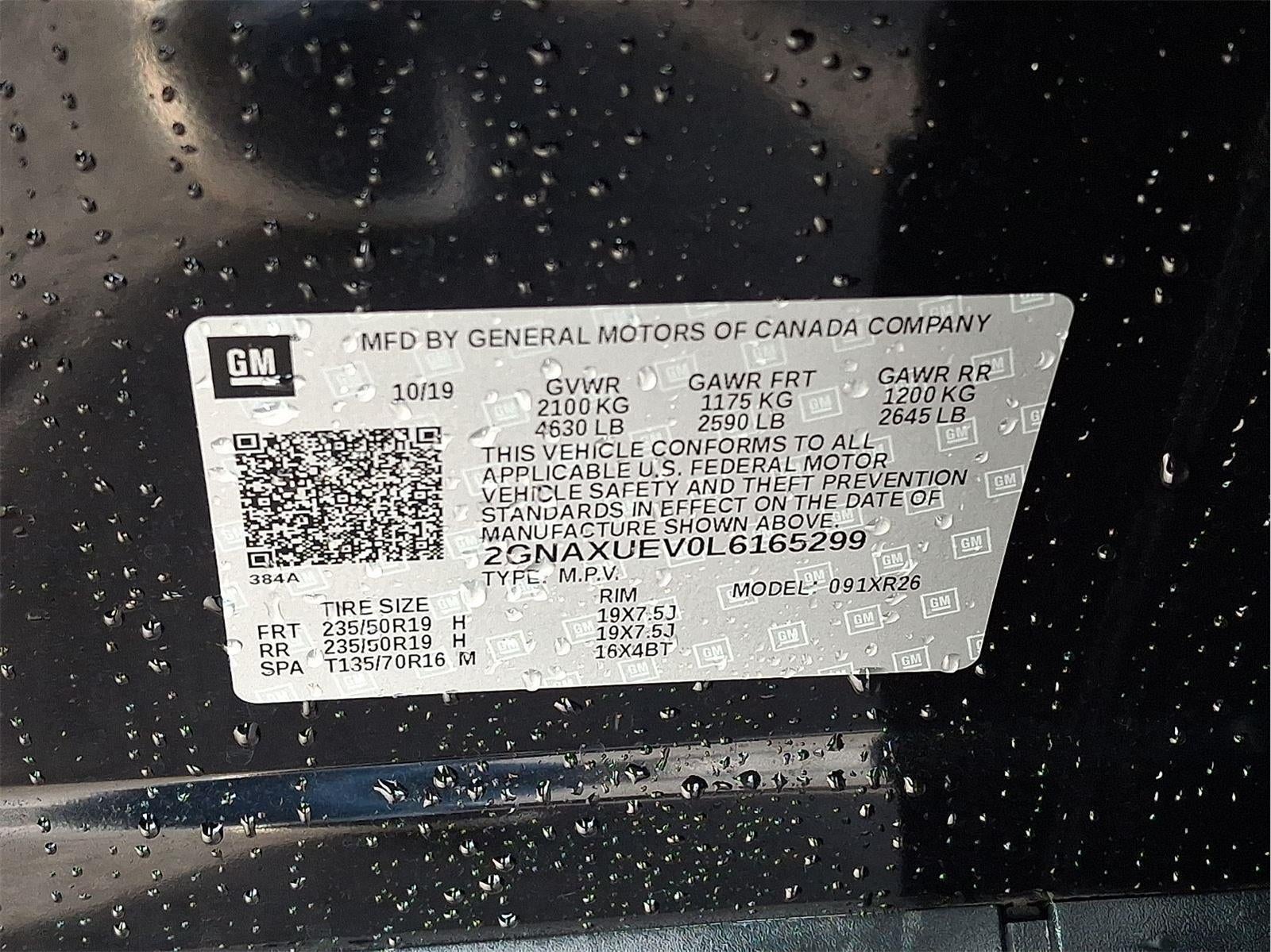 2020 Chevrolet Equinox LT