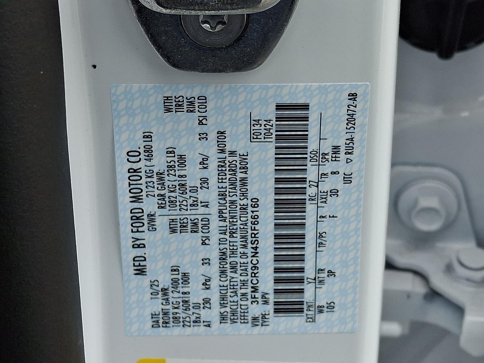 2025 Ford Bronco Sport Outer Banks