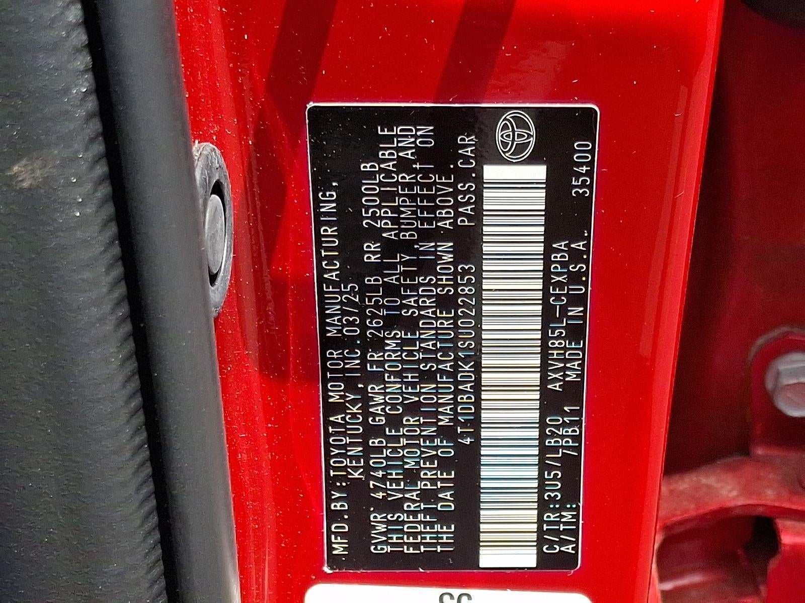 2025 Toyota Camry XSE