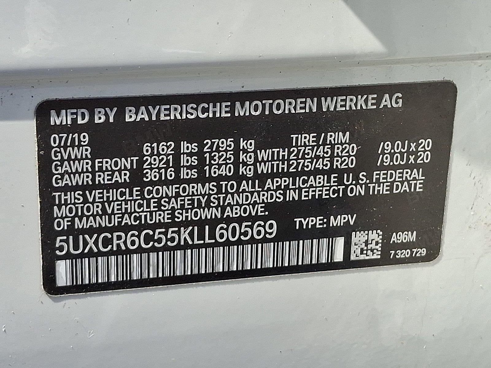 2019 BMW X5 xDrive40i