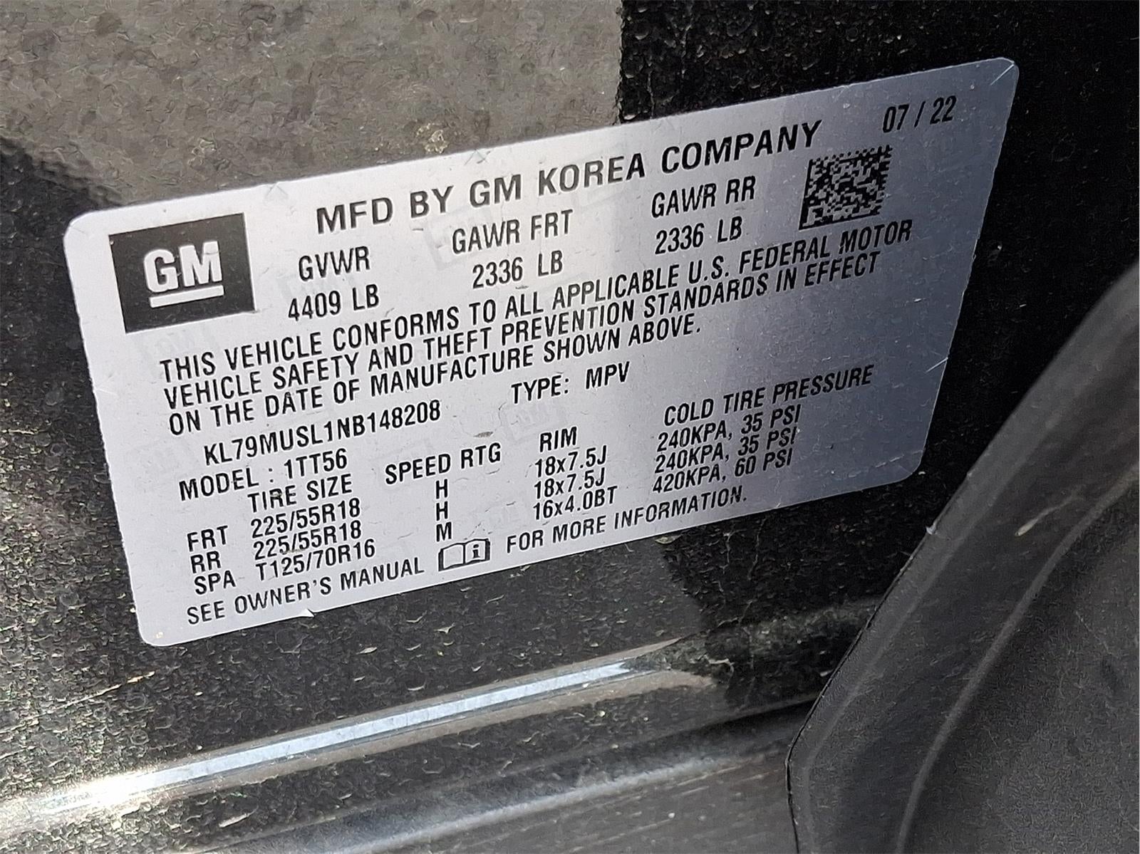 2022 Chevrolet Trailblazer RS