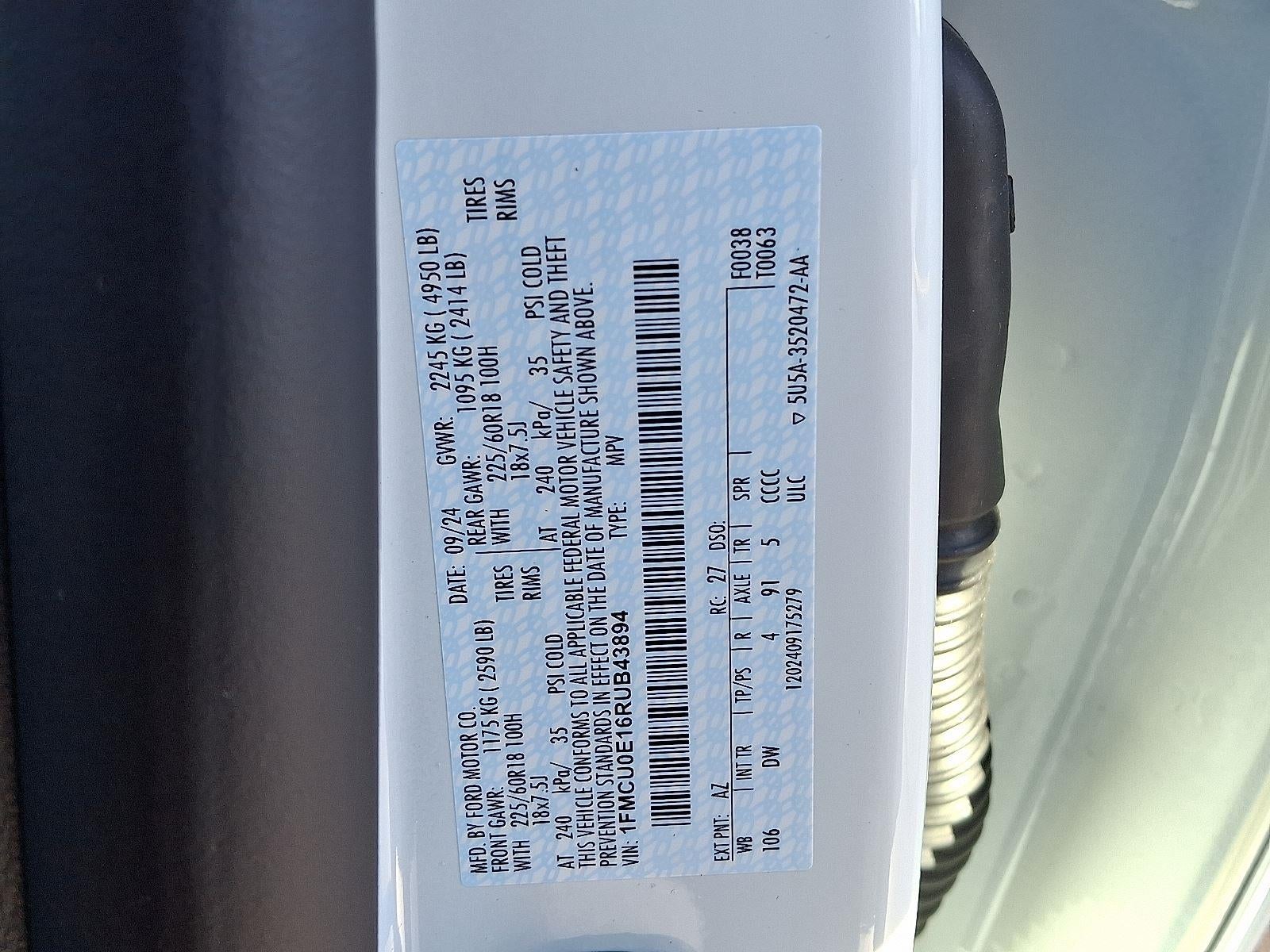 2024 Ford Escape PHEV