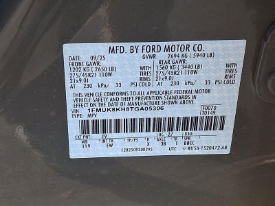 2026 Ford Explorer ST-Line