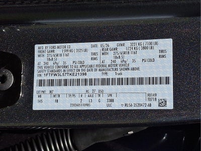 2026 Ford F-150 XLT