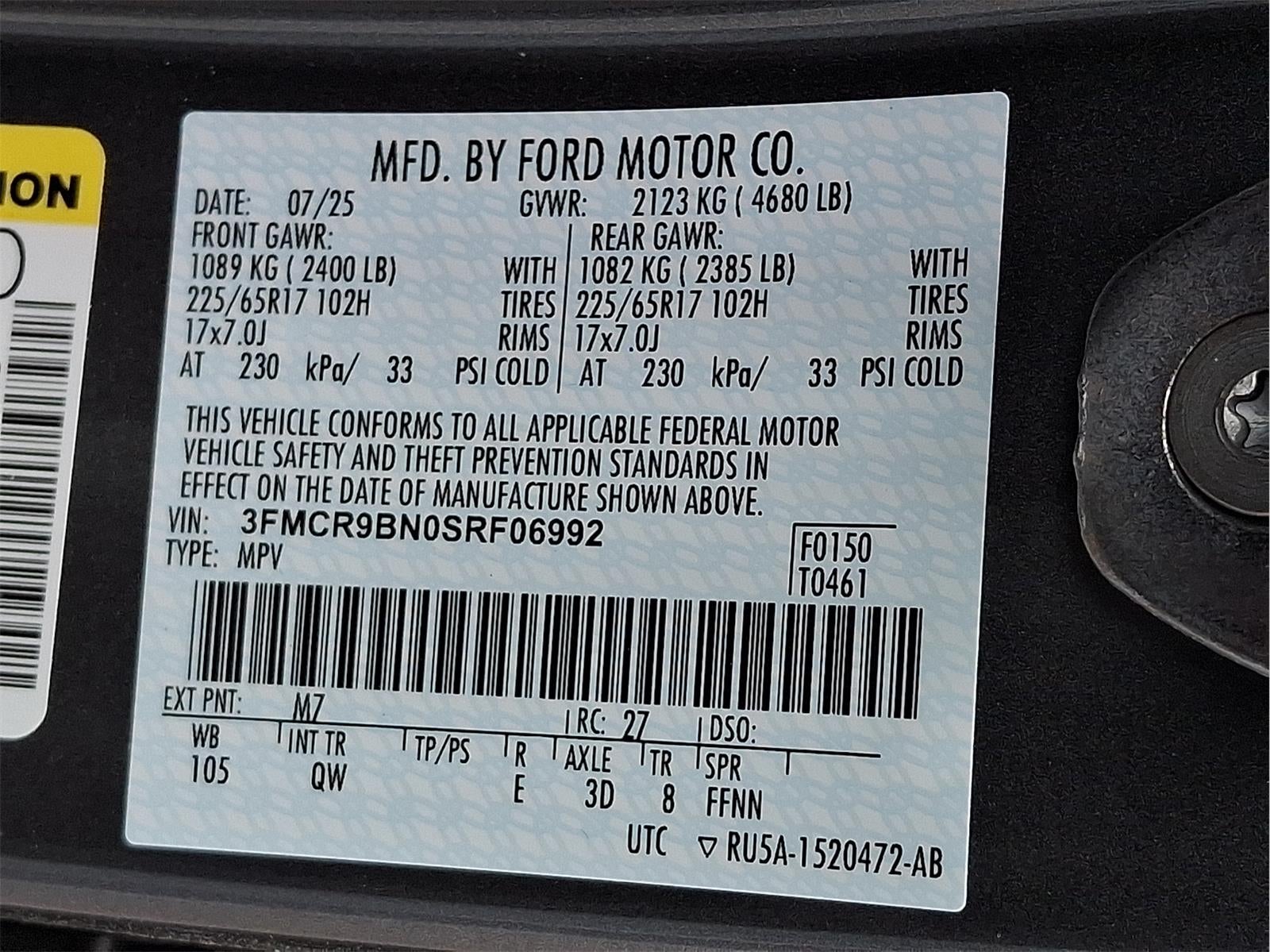 2025 Ford Bronco Sport Big Bend