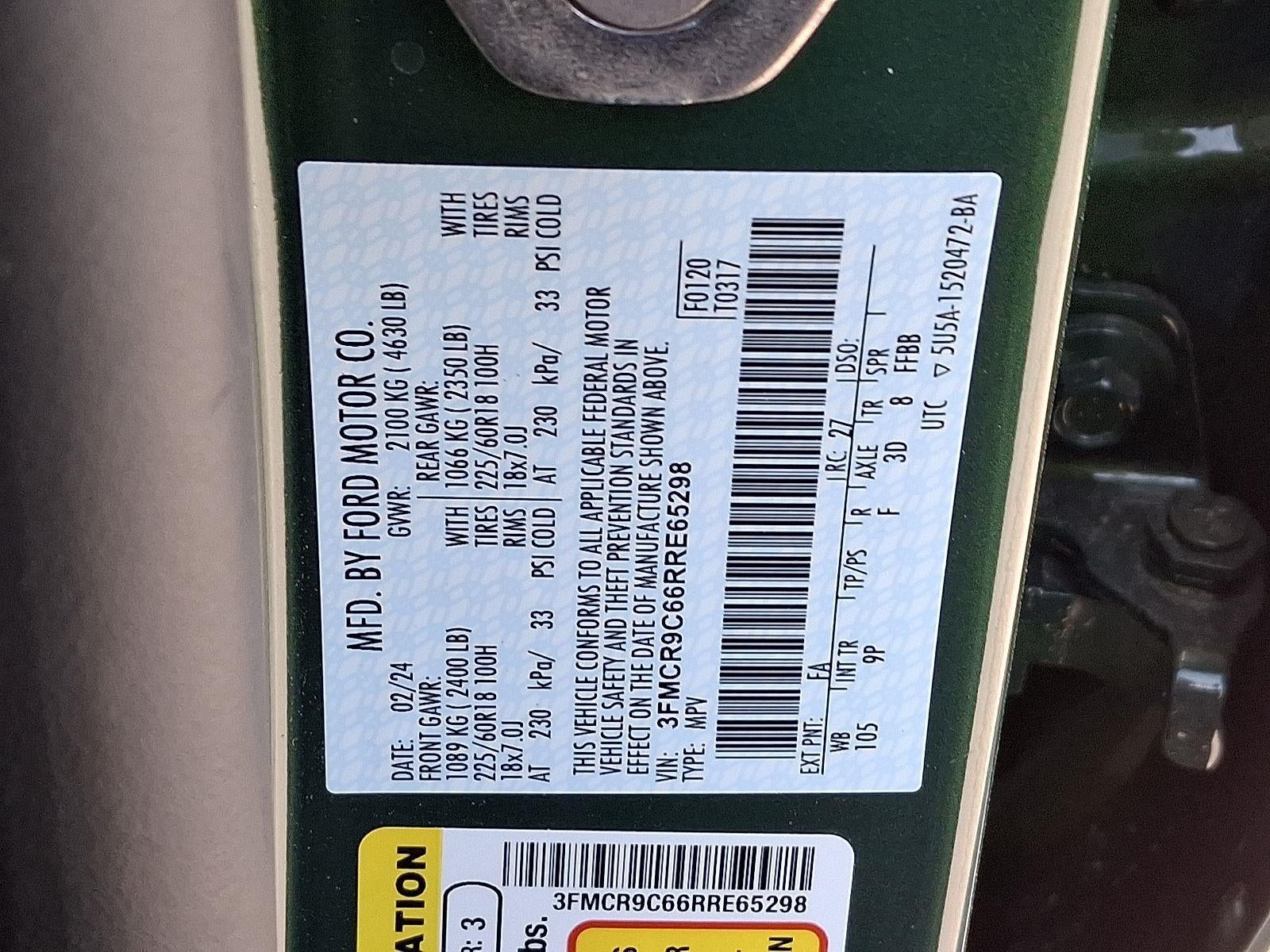 2024 Ford Bronco Sport Outer Banks