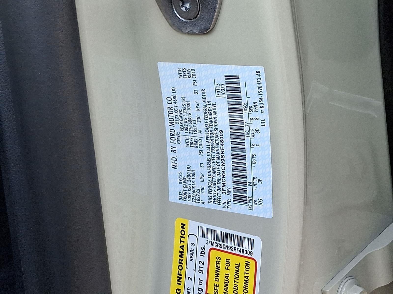 2025 Ford Bronco Sport Outer Banks