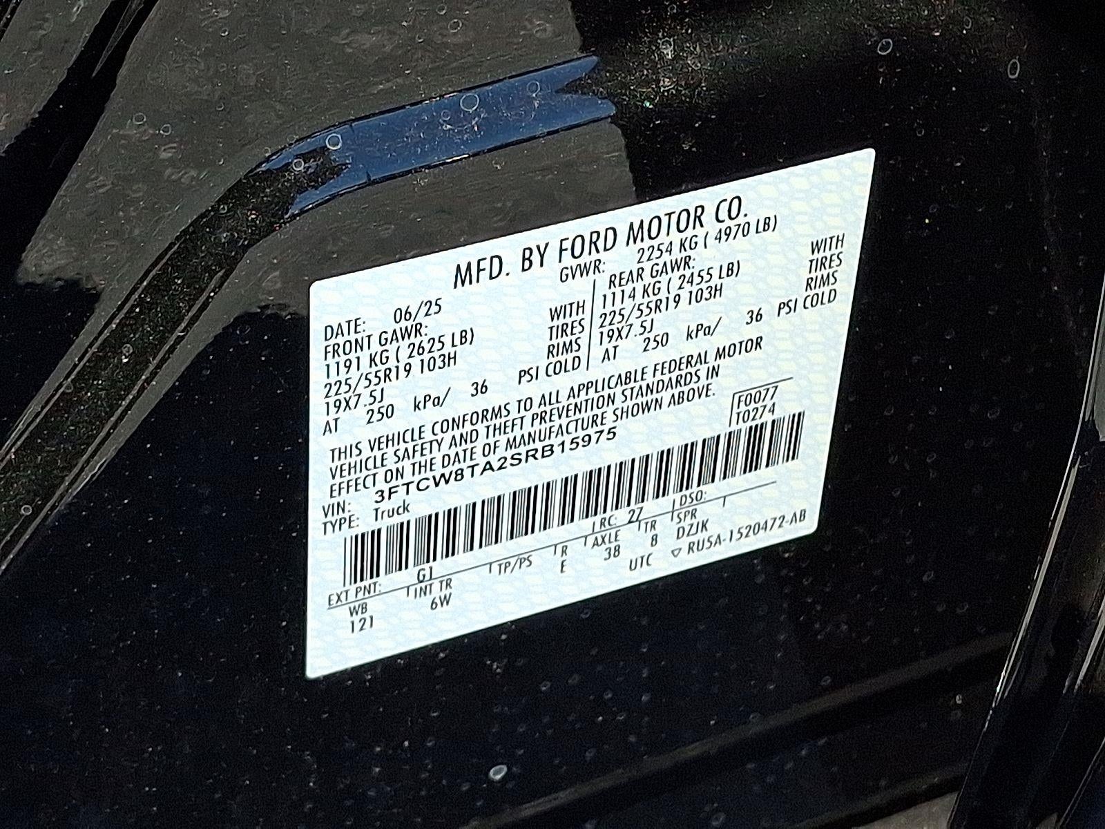 2025 Ford Maverick Lobo Standard