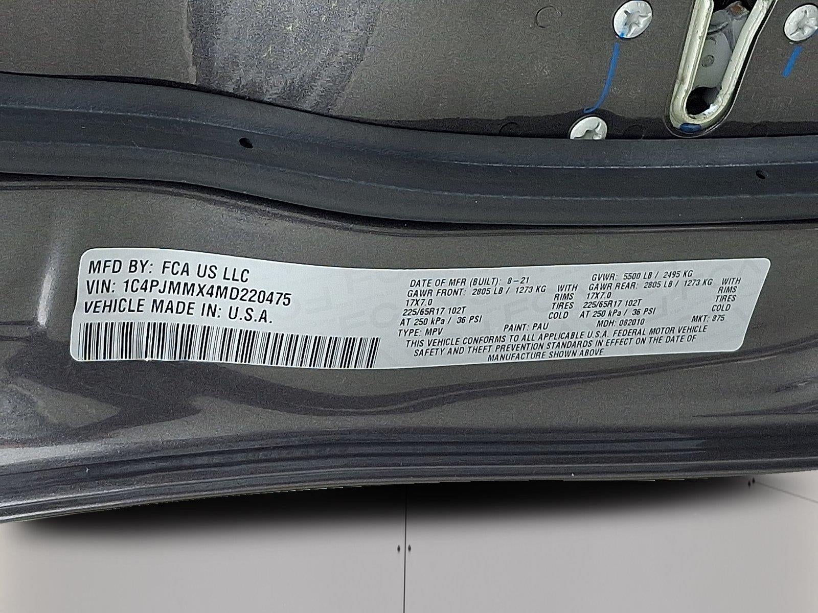 2021 Jeep Cherokee Latitude Lux