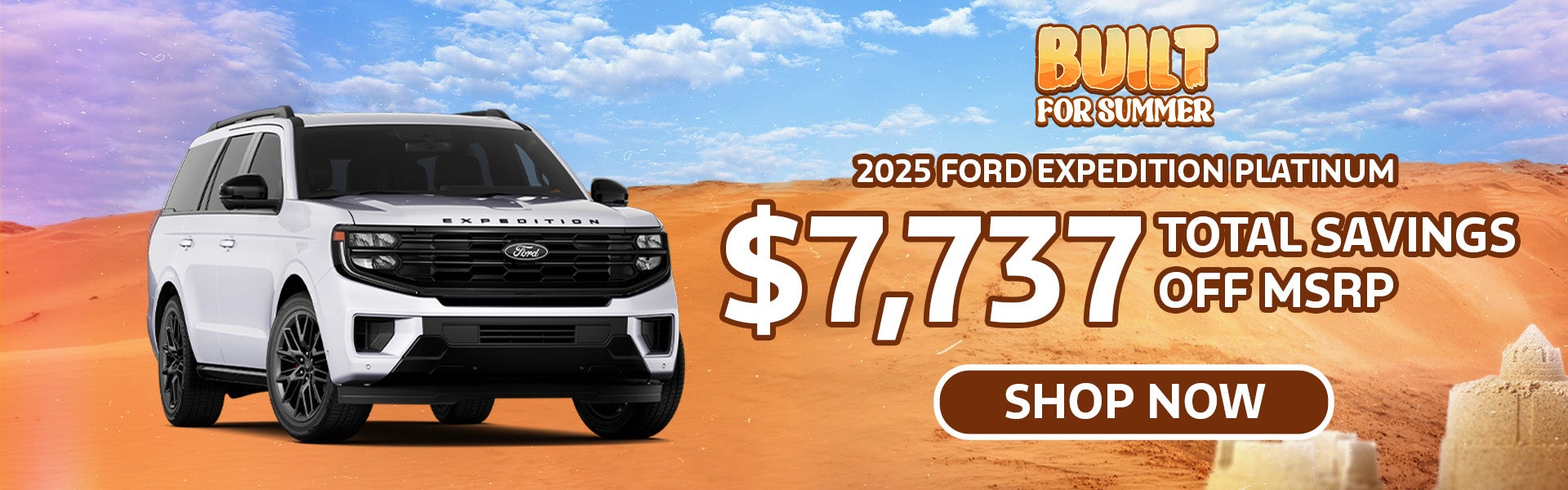2025 Ford Expedition $7,737 Total Savings off MSRP