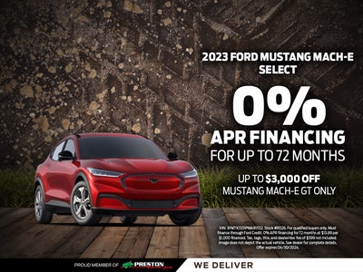 0% APR for 72 Mo.