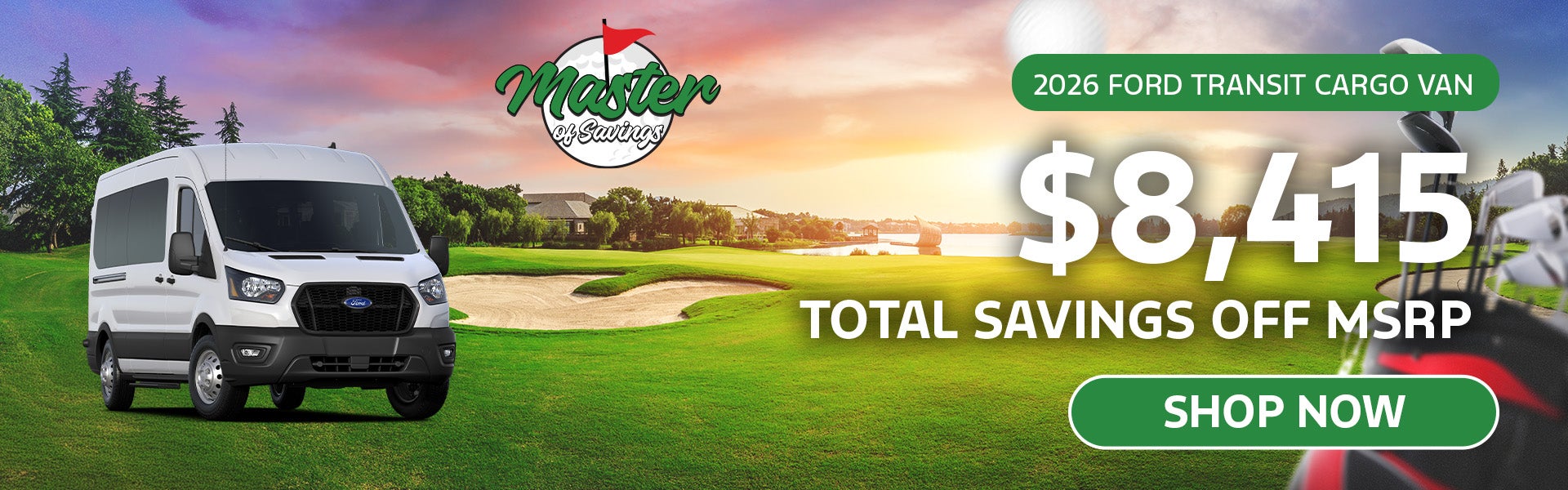 $8,415 off MSRP | 2026 Ford Transit Cargo Van