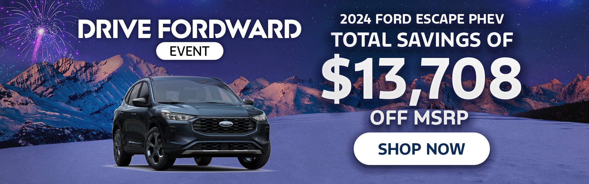 $13,708 off MSRP 2024 Ford Escape PHEV