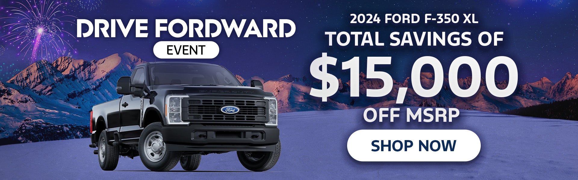 $15,000 off MSRP 2024 Ford F-350 XL