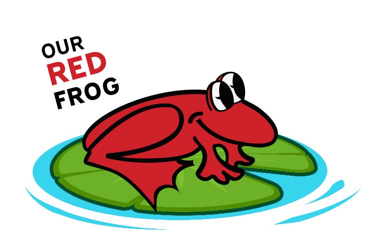 Red Preston Frog